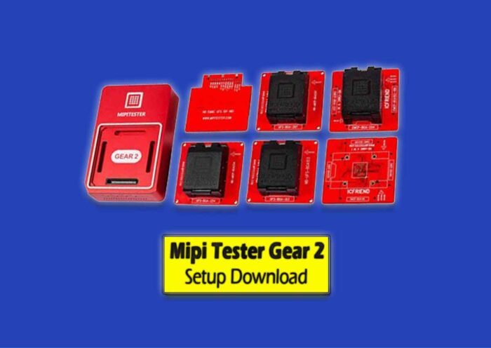 mipi tester gear 2 setup