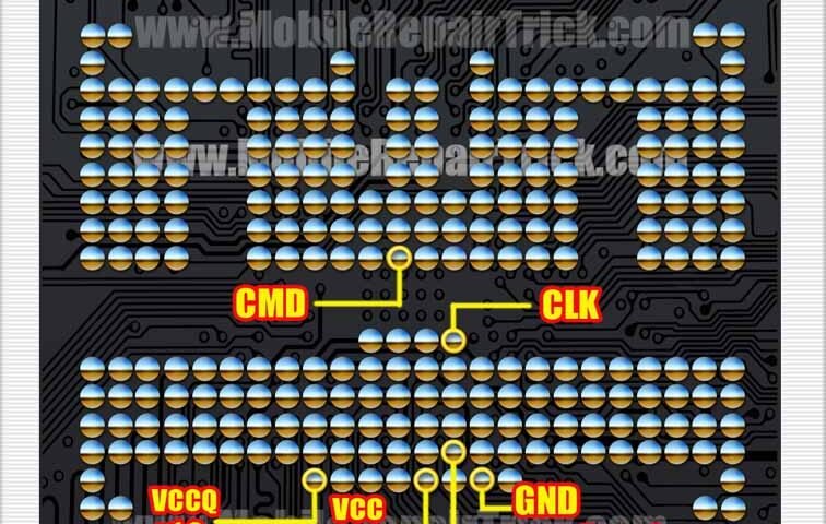 emmc bga 254 isp pinout