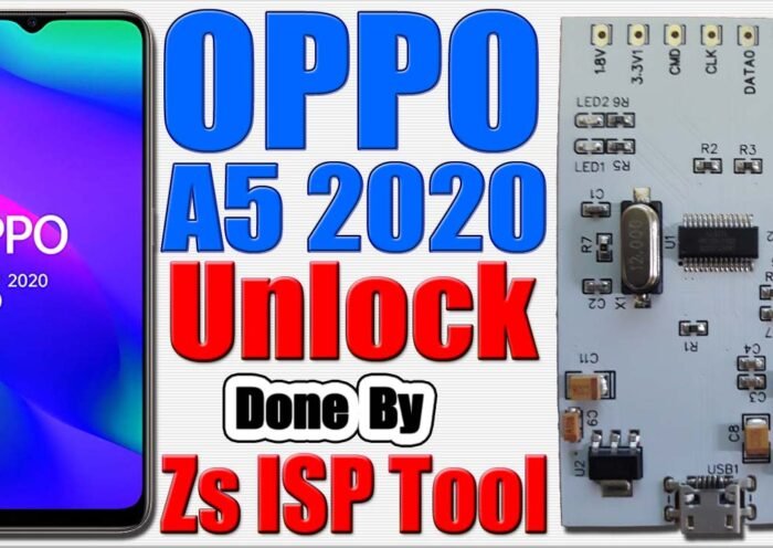 oppo cph1931 a5 2020 unlock by zs isp tool