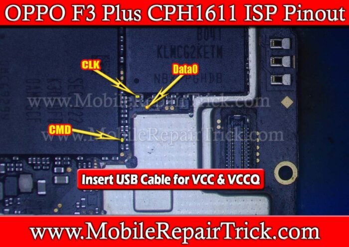 oppo f3 plus cph1611 isp pinout