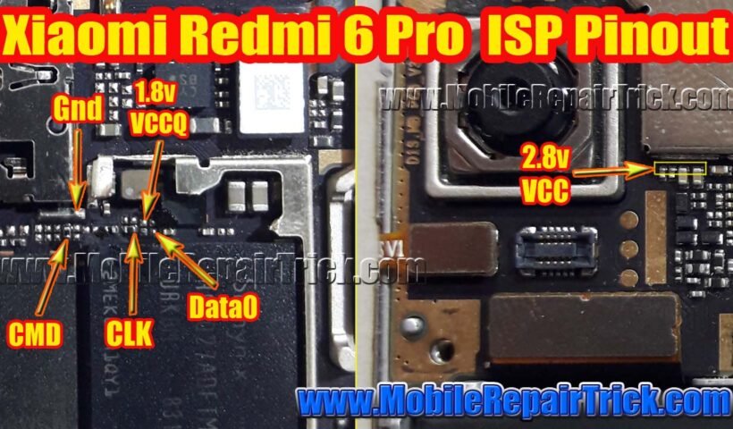 redmi 6 pro isp pinout