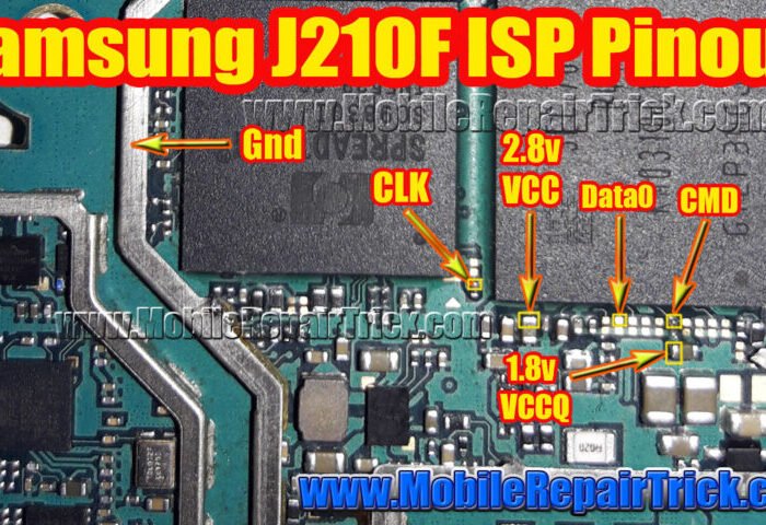 samsung j210f isp pinout