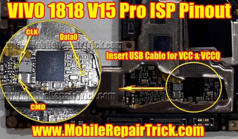 vivo 1818 v15 pro isp pinout